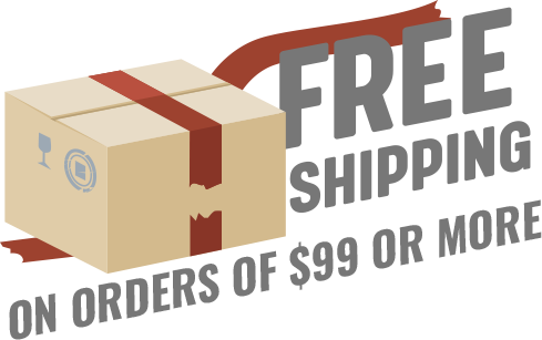 Free shipping on orders of $99 or more