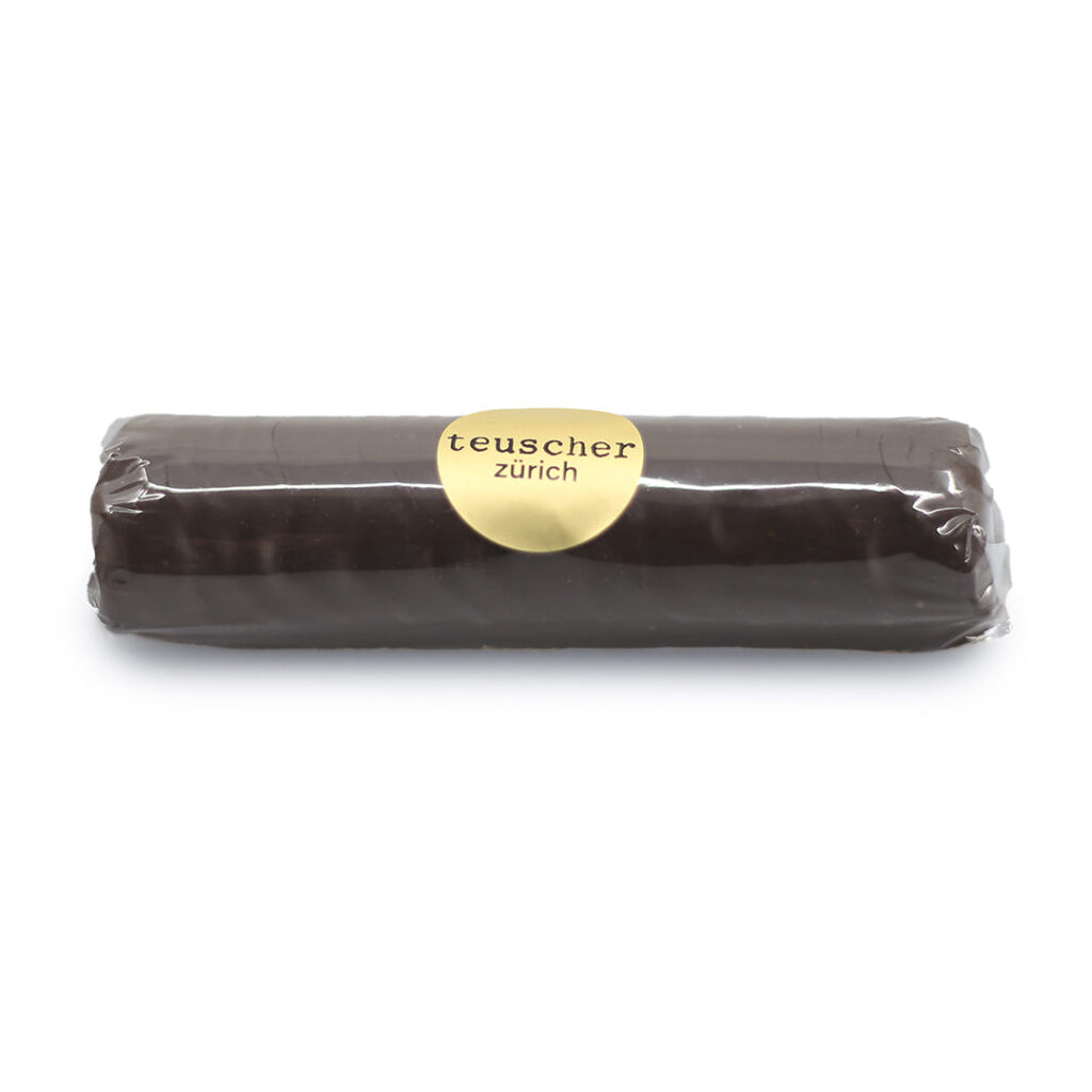 Dark Chocolate Marzipan Log