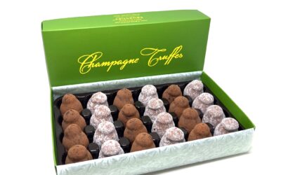 Dark Chocolate Champagne Truffles Are a Delicious Holiday Gift